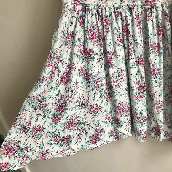 LC Lauren Conrad / Purple & White Floral Dress - Picture 6 of 10